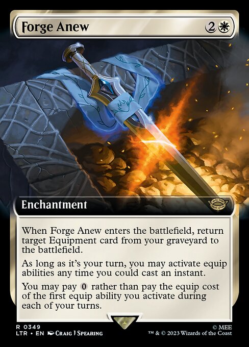 Forge Anew XLTR-349 Rare Near Mint Englisch Foil
