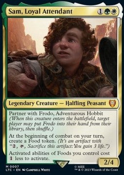 Sam, Loyal Attendant LTC-7 Mythic Excellent Englisch Foil