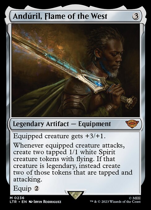 Andúril, Flame of the West LTR-236 Mythic Excellent Englisch