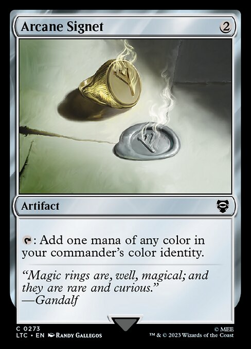 Arcane Signet LTC-273 Common Excellent Englisch