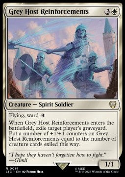 Grey Host Reinforcements LTC-14 Rare Near Mint Englisch