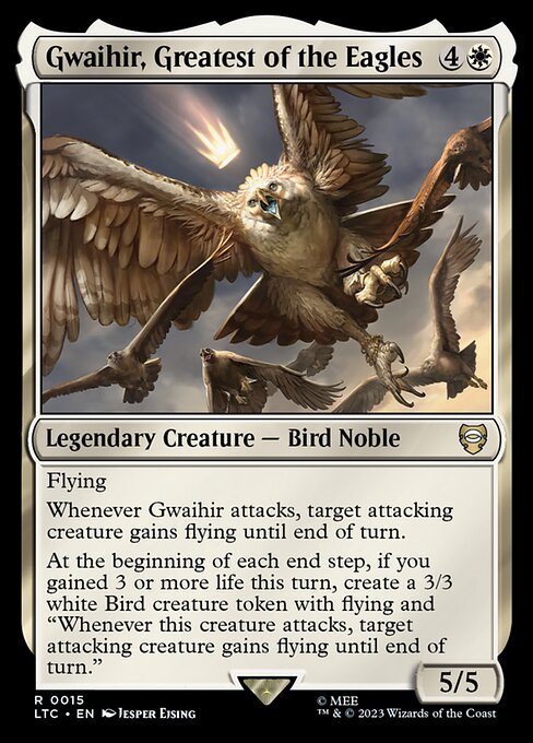 Gwaihir, Mächtigster aller Adler LTC-15 Rare Near Mint Englisch