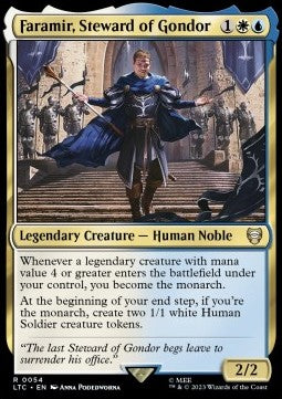 Faramir, Steward of Gondor LTC-54 Rare Near Mint Englisch