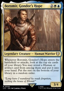 Boromir, Gondor's Hope LTC-49 Rare Near Mint Englisch