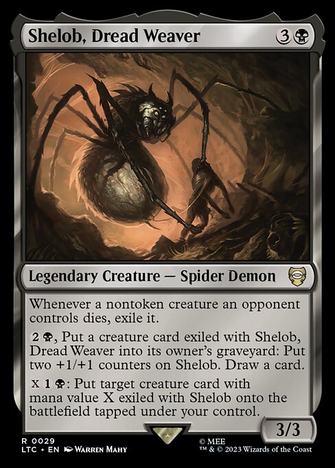 Shelob, Dread Weaver LTC-29 Rare Near Mint Englisch