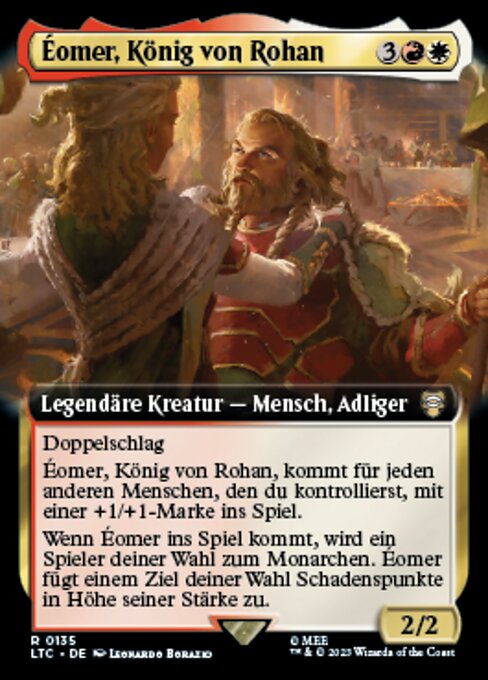 Éomer, König von Rohan XLTC-135 Near Mint Deutsch
