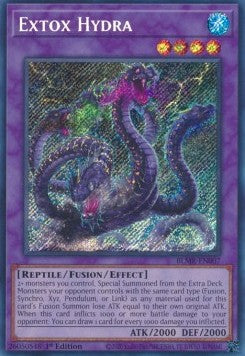 Extox Hydra BLMR-007 Secret Rare Excellent Englisch 1. Auflage