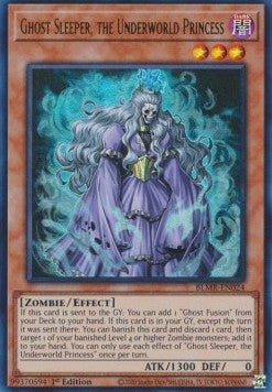 Ghost Sleeper, the Underworld Princess BLMR-024 Ultra Rare Excellent Englisch 1. Auflage
