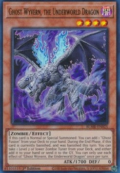 Geist Lindwurm, Drache der Unterwelt BLMR-025 Ultra Rare Near Mint Deutsch 1. Auflage