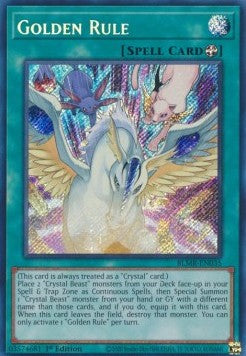Golden Rule BLMR-035 Secret Rare Good Englisch 1. Auflage