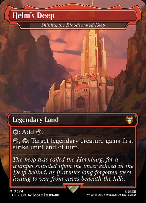 Shinka, der blutgetränkte Turm (V.1) XLTC-374 Mythic Excellent Englisch