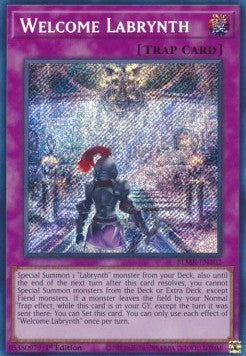 Willkommens-Labrynth (V.1) BLMR-102 Secret Rare Excellent Deutsch 1. Auflage