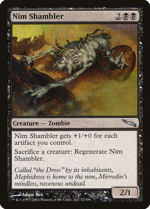 Nim Shambler MRD-72 Uncommon Good Englisch