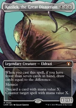 Kozilek, Verzerrung der Realität (V.2) XCMM-668 Mythic Excellent Englisch