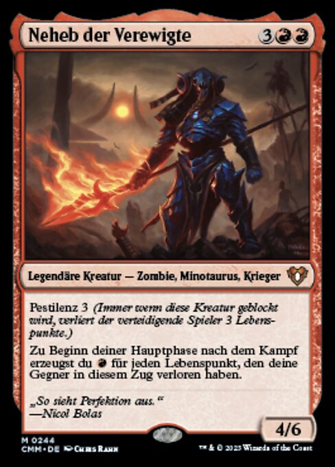 Neheb der Verewigte CMM-244 Mythic Near Mint Deutsch