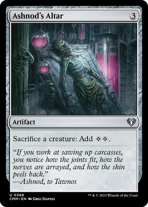 Ashnods Altar CMM-368 Uncommon Light Played Englisch