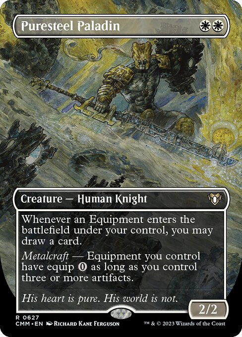 Reinstahl-Paladin (V.2) XCMM-627 Rare Near Mint Englisch Foil