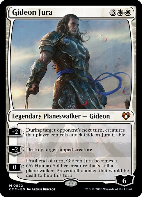 Gideon Jura XCMM-822 Mythic Excellent Englisch