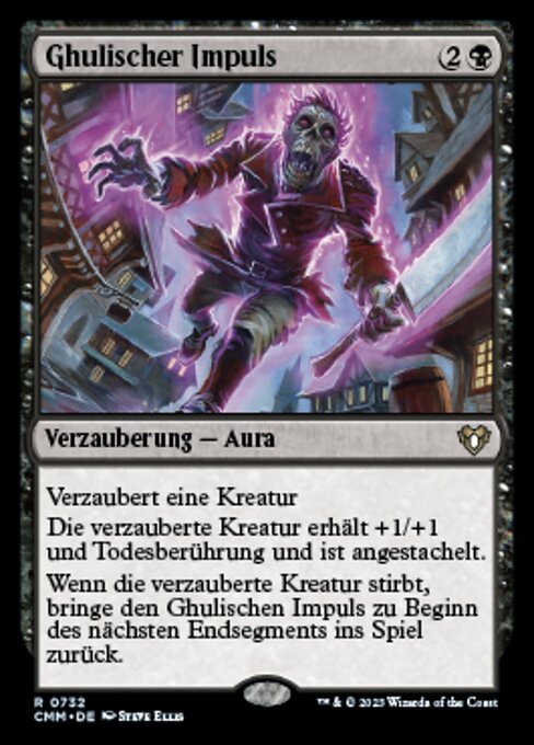Ghoulish Impetus (V.1) XCMM-732 Rare Near Mint Deutsch