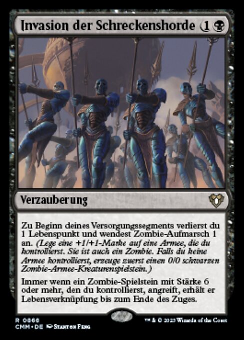 Invasion der Schreckenshorde XCMM-866 Rare Near Mint Deutsch