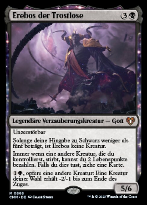 Erebos der Trostlose XCMM-868 Mythic Near Mint Deutsch
