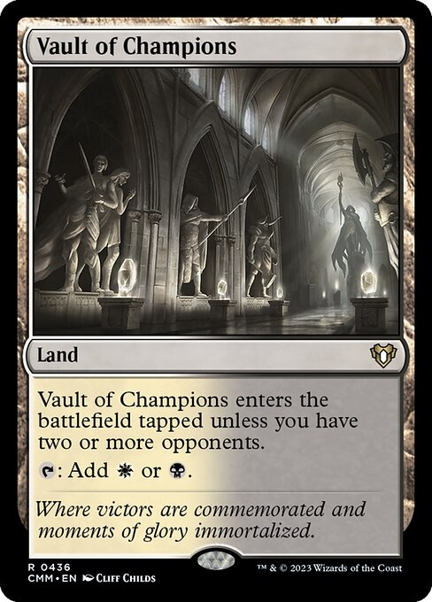 Grabgewölbe der Champions CMM-436 Rare Near Mint Englisch Foil