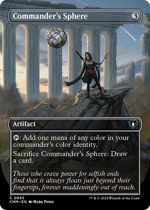 Commander's Sphere XCMM-655 Common Near Mint Englisch Foil