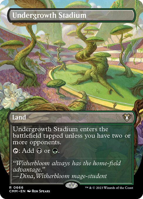 Undergrowth Stadium XCMM-666 Rare Near Mint Englisch Foil