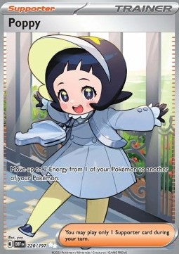 Poppy OBF-220 Ultra Rare Excellent Englisch