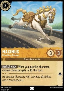 Maximus - Gnadenloser Verfolger 1TFC-11 Uncommon Boosterfrisch Deutsch