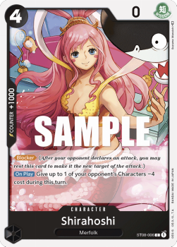 Shirahoshi (ST08-006) ST-08 Common Excellent Englisch