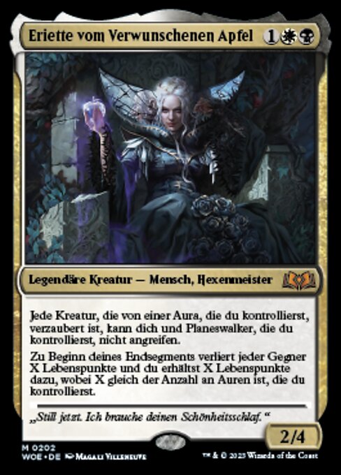 Eriette vom Verwunschenen Apfel WOE-202 Mythic Near Mint Deutsch Foil