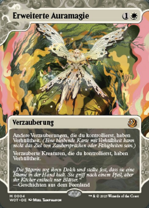 Erweiterte Auramagie (V.1) WOT-4 Mythic Near Mint Deutsch