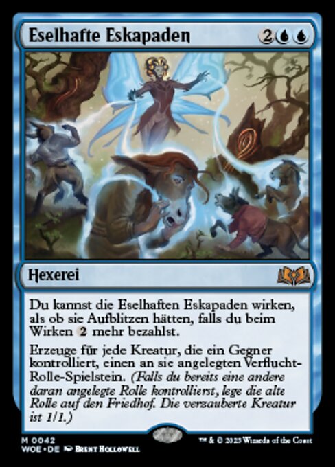 Eselhafte Eskapaden WOE-42 Mythic Excellent Deutsch