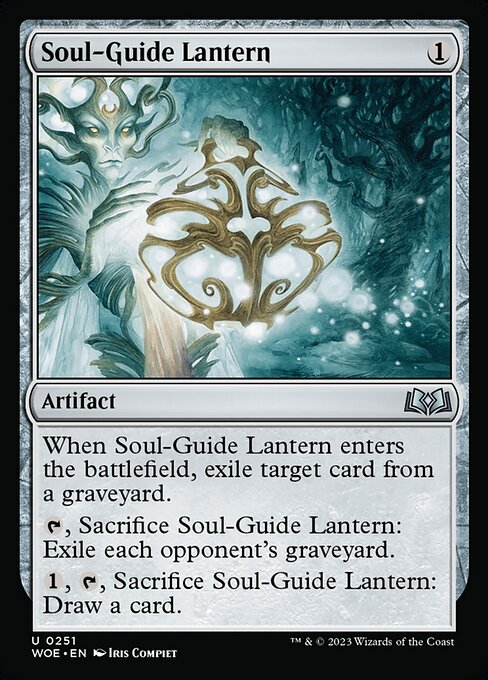 Soul-Guide Lantern WOE-251 Uncommon Near Mint Englisch Foil