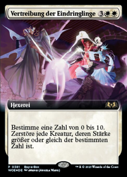 Vertreibung der Eindringlinge BABP-381 Rare Good Deutsch Foil