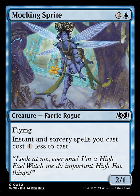 Mocking Sprite WOE-62 Common Near Mint Englisch Foil