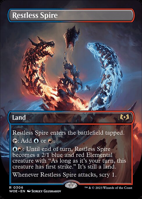 Restless Spire XWOE-306 Rare Near Mint Englisch