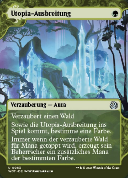 Utopia-Ausbreitung WOT-63 Uncommon Excellent Deutsch