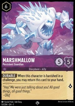 Marshmallow - Hartnäckiger Hüter 1TFC-50 Super Rare Excellent Deutsch