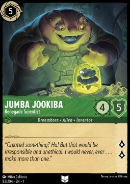 Jamba Jookiba - Abtrünniger Wissenschaftler 1TFC-83 Uncommon Boosterfrisch Deutsch