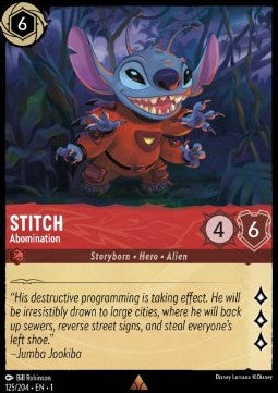 Stitch - Scheusal 1TFC-125 Rare Excellent Deutsch