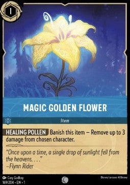 Magische Goldene Blume 1TFC-169 Common Boosterfrisch Deutsch Foil