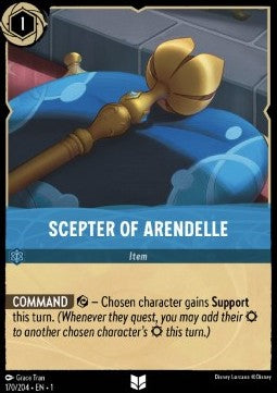Zepter Von Arendelle 1TFC-170 Uncommon Near Mint Deutsch Foil