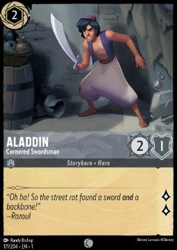 Aladdin - Schwertkämpfer in Bedrängnis 1TFC-171 Common Near Mint Deutsch Foil