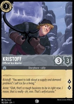 Kristoff - Offizieller Eismeister 1TFC-182 Common Near Mint Deutsch Foil