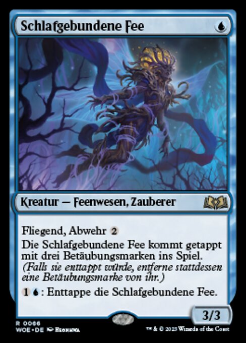 Schlafgebundene Fee WOE-66 Rare Excellent Deutsch