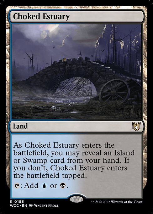 Choked Estuary WOC-155 Rare Near Mint Englisch