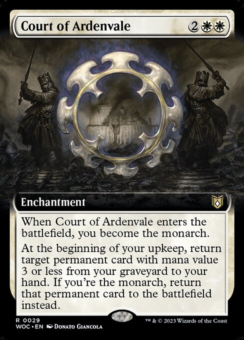Court of Ardenvale XWOC-29 Rare Near Mint Englisch Foil