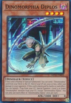 Dinomorphia Diplos MP23-010 Super Rare Excellent Englisch 1. Auflage